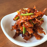 아귀채볶음 (Stir-Fried Dried Monkfish With Chili Paste or Soy Sauce)