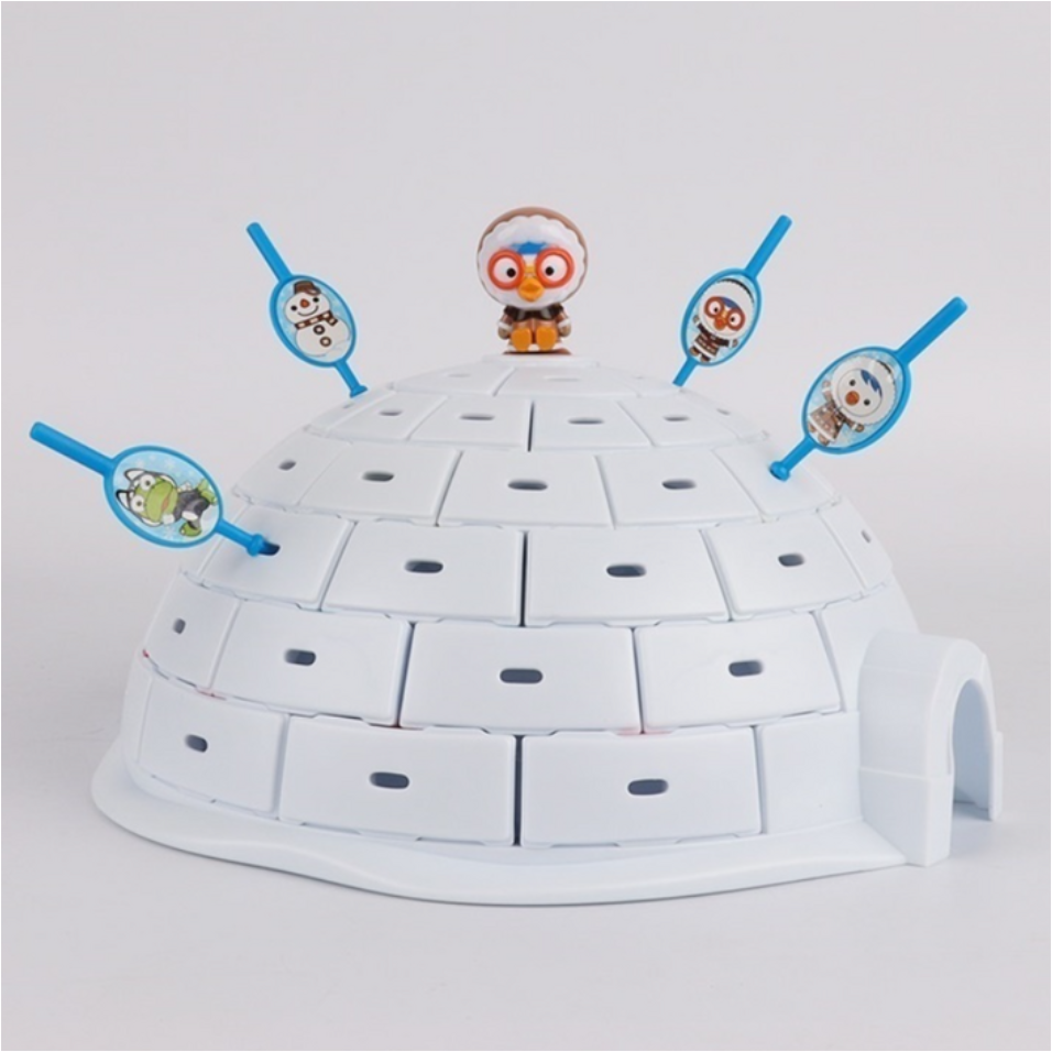 <신나는 보드게임!!>[뽀로로] 와르르 이글루 (Igloo Game)