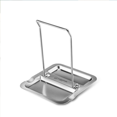 [바겐슈타이] 스텐 커버앤레이들 홀더 (Stainless Steel Pot Lid & Ladle Rest)
