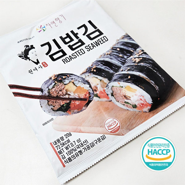 [자연향기](전장)하동 구운 김밥김 (Hadong Roasted Gimbap Seaweed)