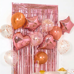 <고급스러운 컬러로 물들이는 파티공간>풍선장식세트 14개입 (14-Piece Party Balloon Decoration Set)