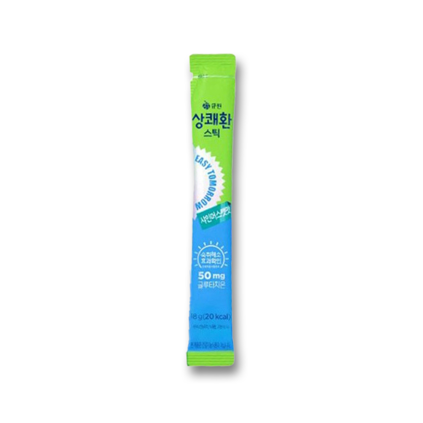 <숙취해소>[상쾌환]스틱형 샤인머스켓맛, 망고맛 18g (Refreshing Stick _ Shine Muscat,  Mango Flavor)