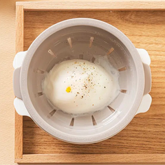 <1분20초면 뚝딱 완성!!>일본제 전자레인지 반숙란 조리기 (Made in Japan Microwave Soft-Boiled Egg Maker)