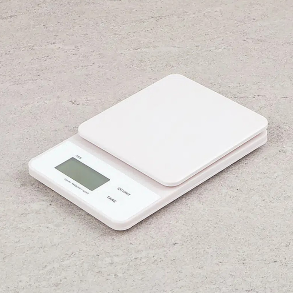 <용기 제외 측정 기능이 있는>주방용 전자저울 1kg (Digital Kitchen Scale)