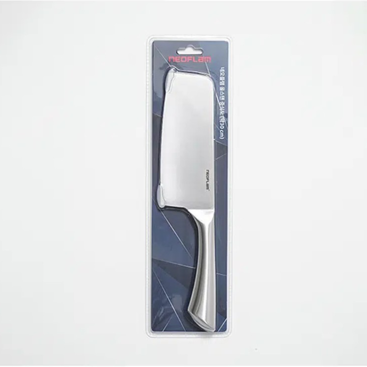 <우수한 절삭력,편리한 그립감>네오플램 올스텐 중식도 (All Stainless Steel Chinese Cleaver)
