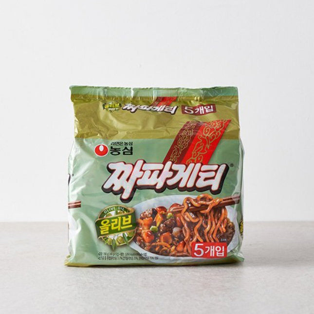 <K-Ramen!!>[농심] 올리브 짜파게티 멀티 5입