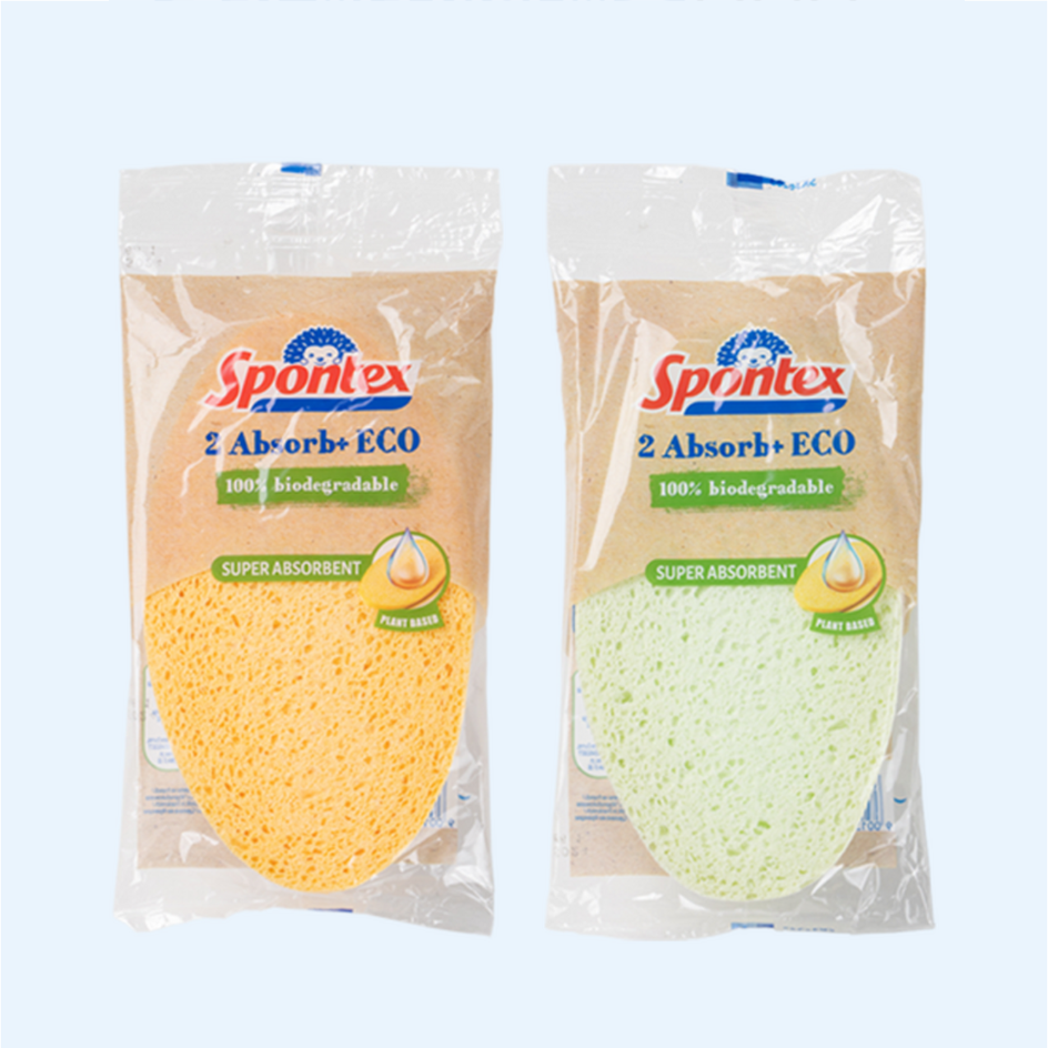 [스폰텍스] 프랑스 셀룰로스 스펀지 수세미 (Natural Cellulose Sponge)