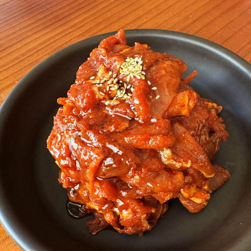 제육볶음 (Spicy Pork Stir-fry)