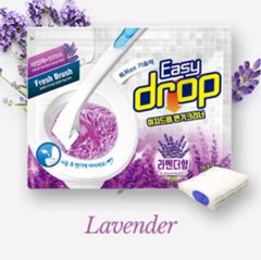 [이지드롭]변기크리너 (핸들+고리+레몬향리필) (Easy Drop Toilet Cleaner Set)