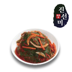<전통한국산>[진선미]깻잎김치 300g (Perilla Leaf Kimchi)_데치지 않은 생깻잎