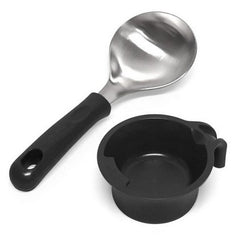 [보겐]멀티스푼 + 멀티스푼받침 세트, 레드/블랙 (Bogen Multi Spoon & Rest Set)