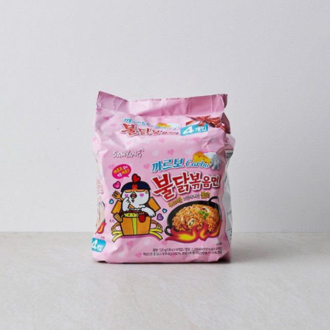 <K-Ramen!!>[삼양] 까르보불닭볶음면 멀티 4입