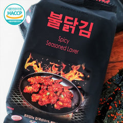[자연향기](도시락)불닭김 (Spicy Seasoned Laver)