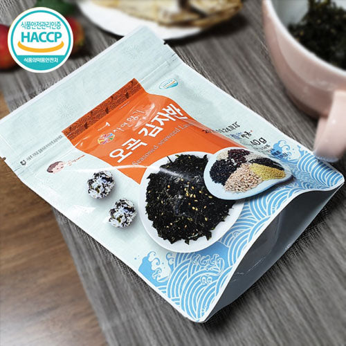 [자연향기]오곡 김자반 (Five-Grain Seaweed)