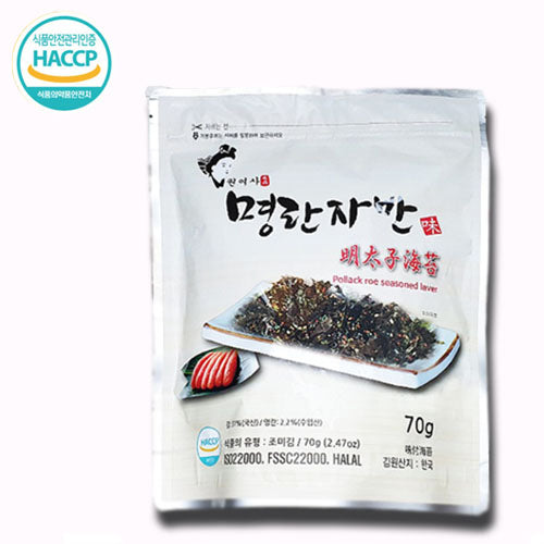 [자연향기]하동 명란자반 (Hadong Pollack Roe Seaweed)