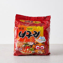<K-Ramen!!>[농심] 얼큰한 너구리 멀티 5입