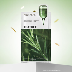 <31억장 돌파!!>[메디힐]에센셜 마스크팩 티트리 진정수분 10매 (Essential Mask Tea Tree)