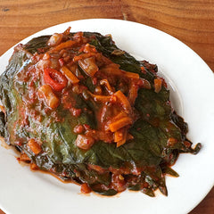 깻잎김치 (Perilla Leaf Kimchi)_데치지 않은 생깻잎
