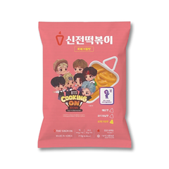 <신규입고이벤트!!>[신전떡볶이]BTS 에디션 오리지널맛, 로제크림맛, 매운맛 (Sinjeon tteokbokki & BTS TinyTAN)