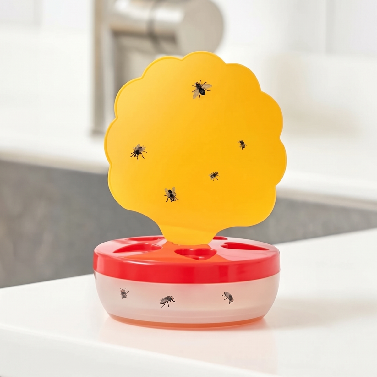 <두가지 덫으로 강력포집!!> 2in1 초파리트랩 세트 (2-in-1 Fruit Fly Trap Set)