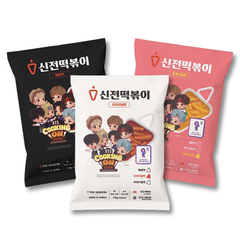 <신규입고이벤트!!>[신전떡볶이]BTS 에디션 오리지널맛, 로제크림맛, 매운맛 (Sinjeon tteokbokki & BTS TinyTAN)