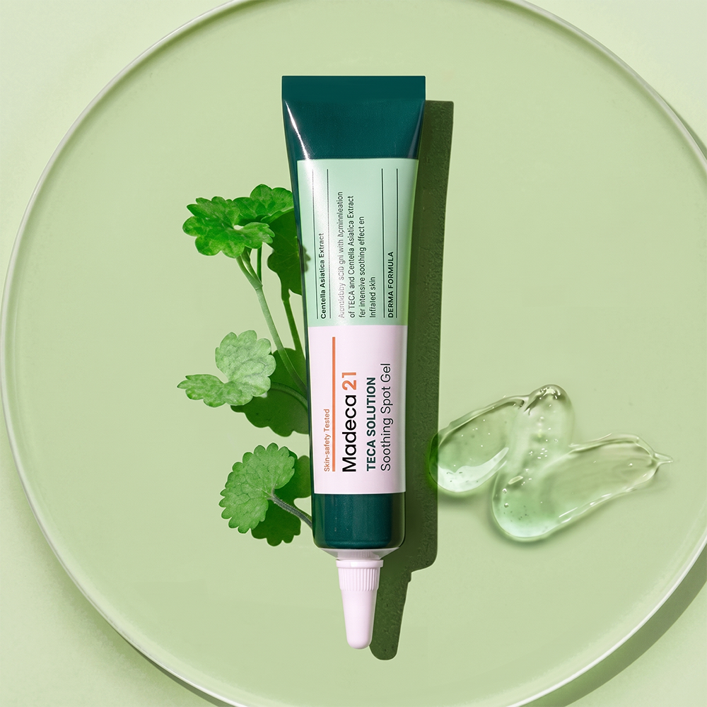 <피부에 전하는 진정한 진-정!!>마데카21 테카 솔루션 수딩 스팟 젤 15ml (TECA Solution Soothing Spot Gel)