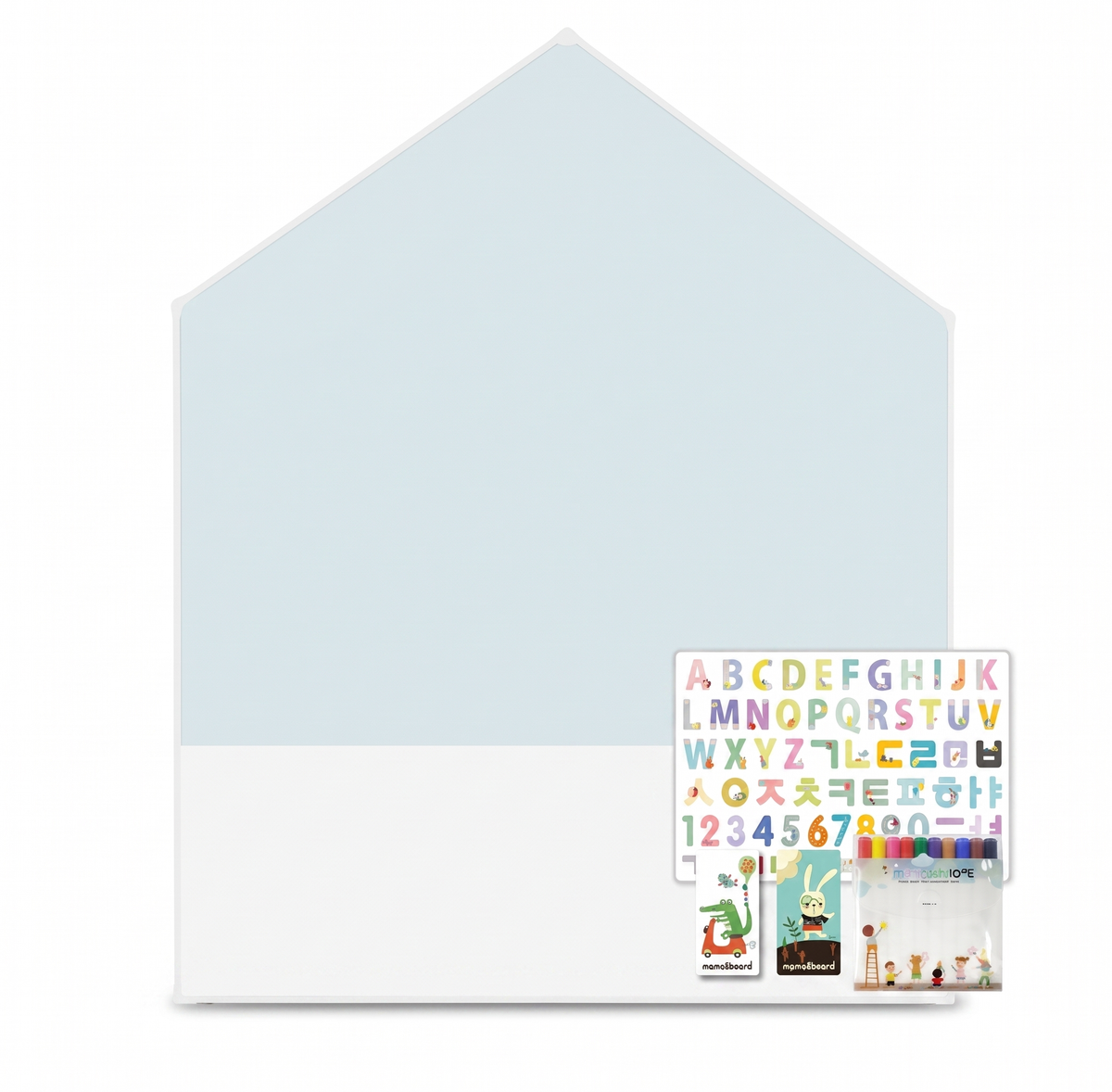 [맘스보드] 맘스보드 제제하우스애드 자석보드 세트 + 해브세트 (Mom's Board Jeje House Add Magnetic Board Set + Have Set)