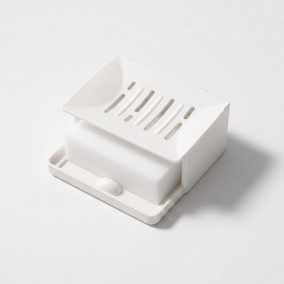 물빠짐 욕실 무타공 비누받침대 (No-drill soap dish)