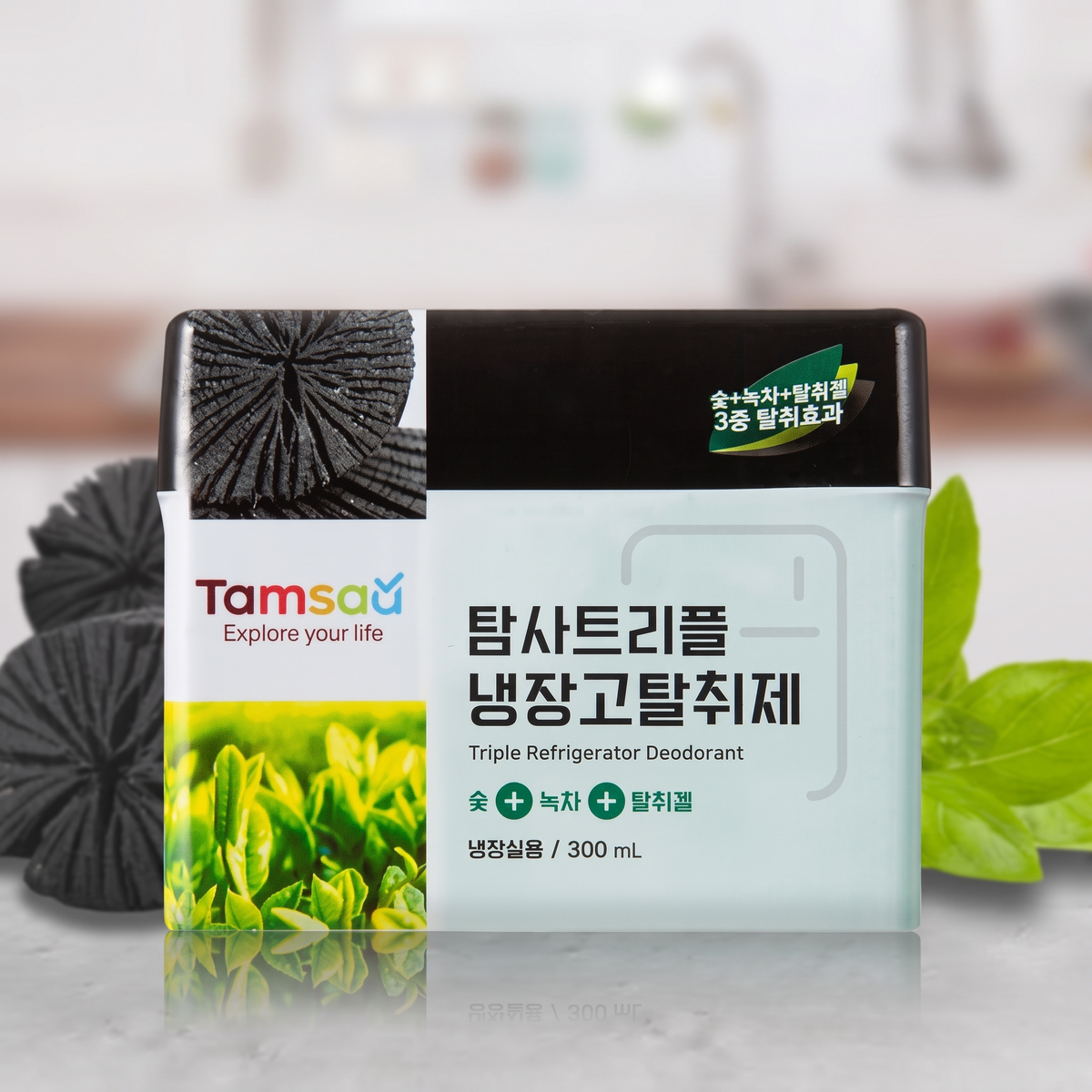 [탐사] 탐사 트리플 냉장고 탈취제 300ml (Triple Refrigerator Deodorizer)