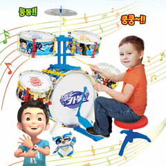 [헬로카봇]쿵쿵따 드럼세트 (Drum Set)