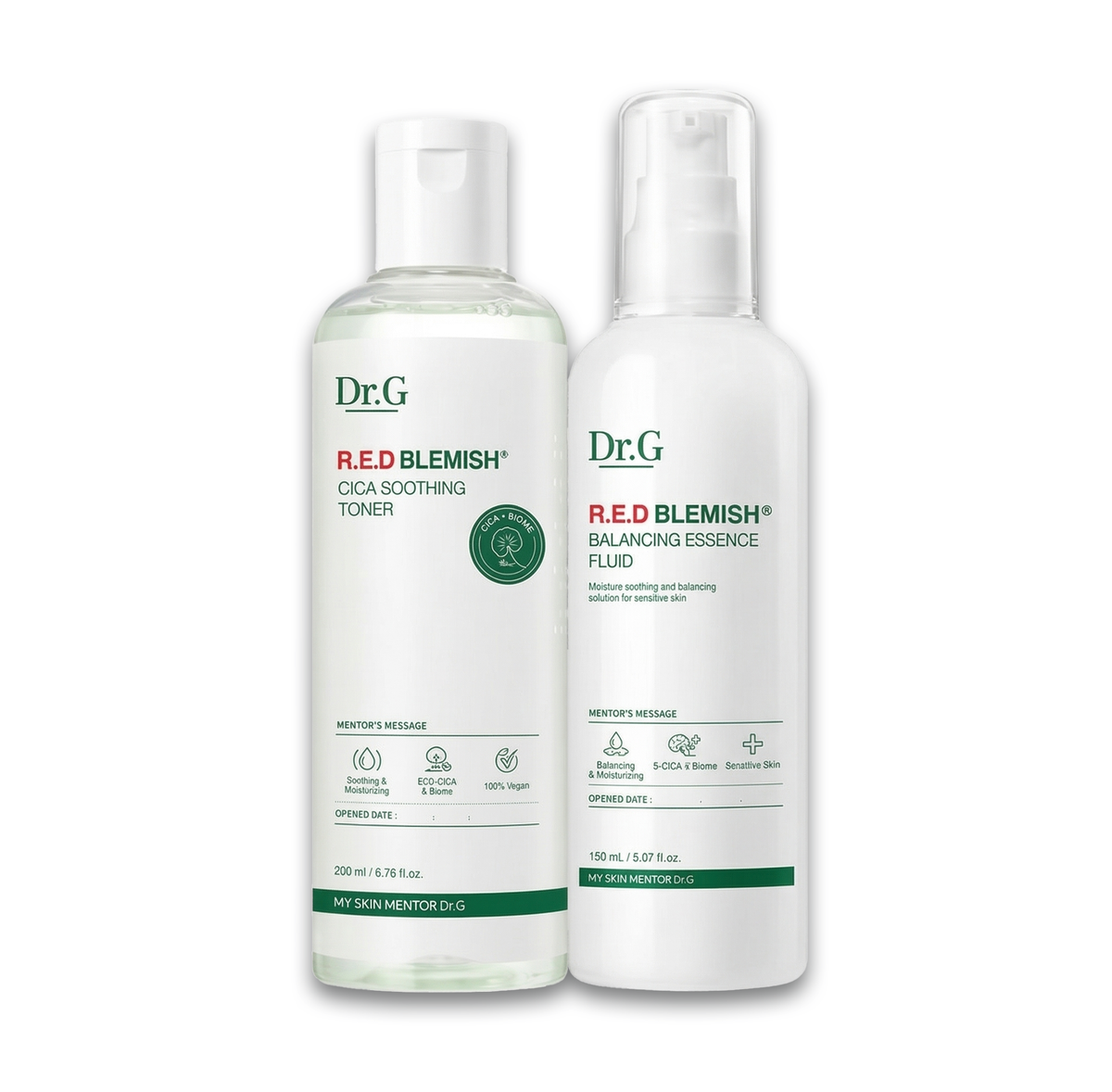 [닥터지]레드 블레미쉬 시카 수딩 토너 로션 기획세트 (Toner 200ml + Lotion 150ml)