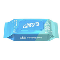 [스카트]유리 거울 세정 청소티슈 (Glass & Mirror Cleaning Wipes)