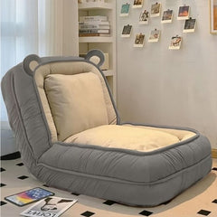 <매트리스 침대 겸용 소파>[하루꿈]좌식 소파베드_1인용 접이식쇼파 (Foldable Lazy Sofa Bed (Single))
