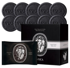 [뷰카]클래식 어성초 블랙 차콜 클렌징 비누 (Classic Houttuynia Cordata Black Charcoal Cleansing Bar)