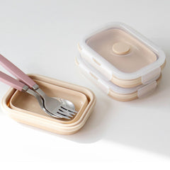 [카모메키친]실리콘폴딩 반찬용기 (Silicone Folding Container)