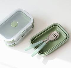[카모메키친]실리콘폴딩 반찬용기 (Silicone Folding Container)