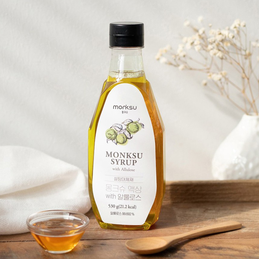 [몽크슈]액상 with알룰로스 530g (Monksu Syrup with Allulose)