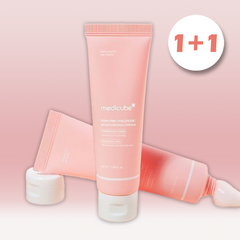 [메디큐브]핑크히알루로닉 수분크림 50ml 더블기획 (Medicube Pink Hyaluronic Cream)