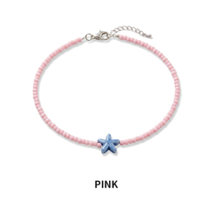 레이어드 비즈목걸이_불가사리 (Starfish Layered Beaded Necklace)